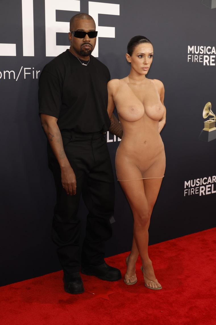 Kanye West & Bianca Censori are at the 2025 Grammy awards