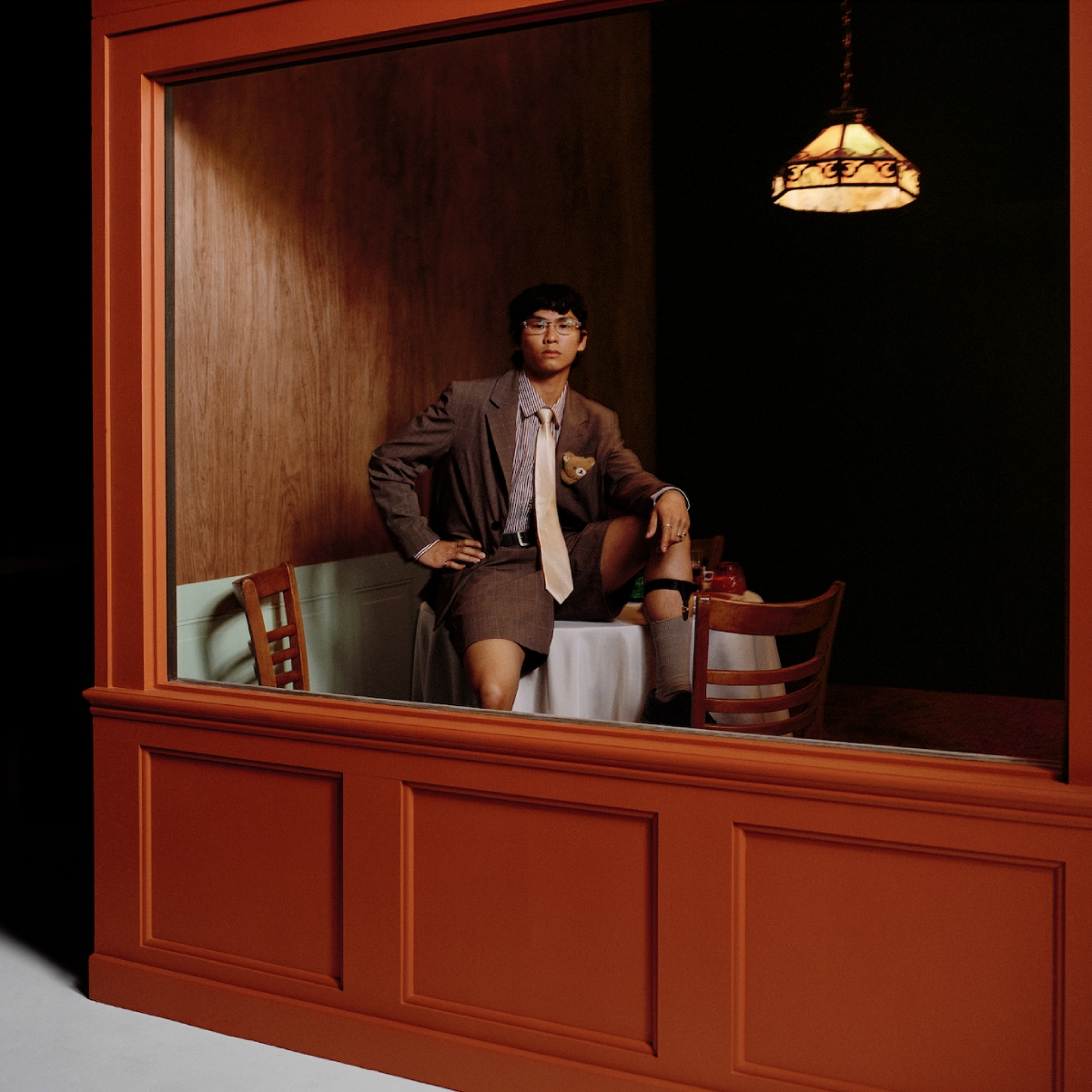 Grentperez ‘Backflips In A Restaurant’ album artwork, photo by press