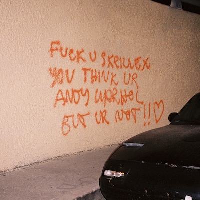 Skrillex 'F*ck U Skrillex You Think Ur Andy Warhol But Ur Not!! <3'